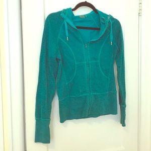 Teal activewear zip-up!